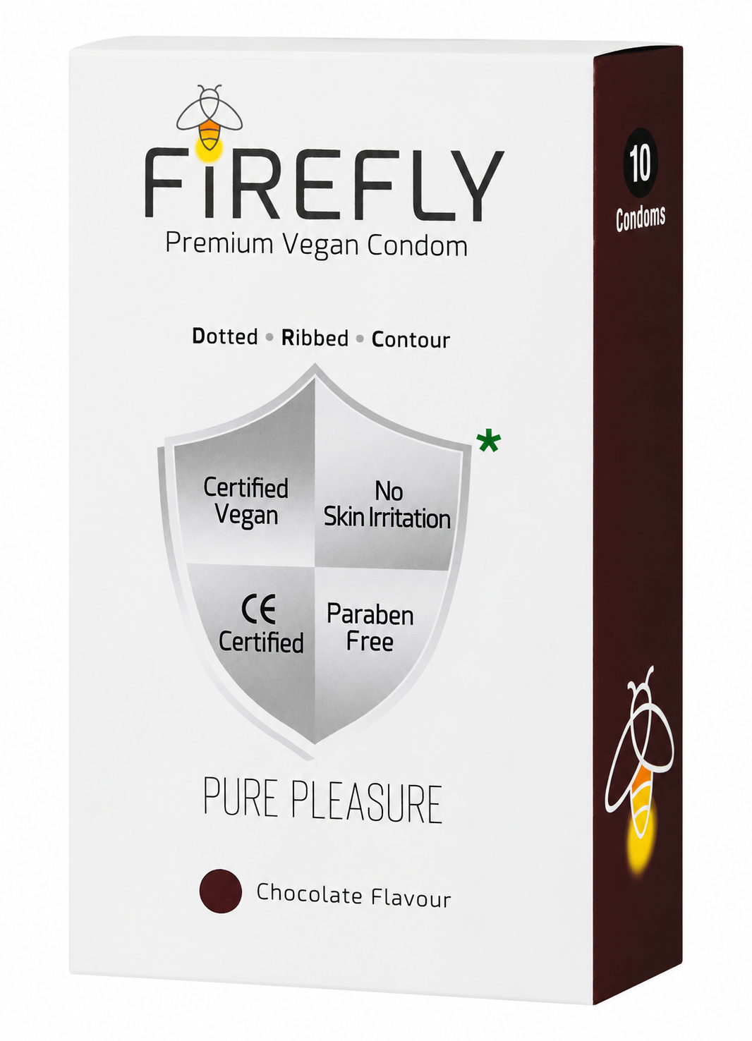 Firefly Premium Vegan Condom – Chocolate Flavour